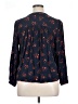 M&S Collection Floral Blue 3/4 Sleeve Button-Down Shirt Size 16 - photo 2