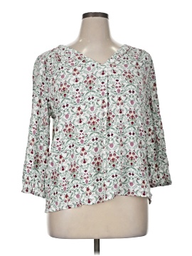 St. John's Bay 3/4 Sleeve Blouse