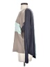 Left Coast by Dolan Color Block Gray Tan Long Sleeve Top Size S - photo 5