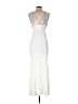 Shein 100% Polyester Ivory Cocktail Dress Size 2 - photo 2