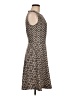 Signature Argyle Brown Casual Dress Size 6 - photo 4