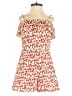 Corey Lynn Calter 100% Polyester Red Romper Size XS - photo 1