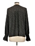 Unbranded 100% Polyester Polka Dots Black Long Sleeve Blouse Size L - photo 2