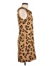 Taylor Animal Print Tan Cocktail Dress Size 8 - photo 4