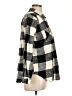 Maurices 100% Cotton Plaid Black Long Sleeve Button-Down Shirt Size L - photo 4