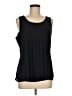 Ann Taylor Factory 100% Polyester Black Sleeveless Blouse Size M - photo 1