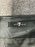 7 For All Mankind Solid Black Skort Size L (estimated) - photo 3