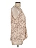 Old Navy Tan Ivory Sleeveless Blouse Size L - photo 4