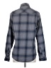 Fox Plaid Gray Long Sleeve Button-Down Shirt Size S - photo 2