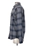 Fox Plaid Gray Long Sleeve Button-Down Shirt Size S - photo 5