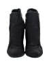 Bamboo Black Ankle Boots Size 7 1/2 - photo 2