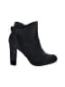 Bamboo Black Ankle Boots Size 7 1/2 - photo 1