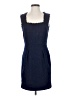 Lord & Taylor 100% Polyester Tweed Blue Cocktail Dress Size 4 - photo 1