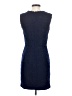 Lord & Taylor 100% Polyester Tweed Blue Cocktail Dress Size 4 - photo 2