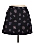 Club Monaco 100% Polyester Paisley Black Casual Skirt Size 6 - photo 1