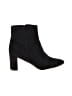 Nine West 100% Leather Black Ankle Boots Size 10 - photo 1