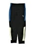 Puma 100% Polyester Color Block Black Track Pants Size 6 - photo 1