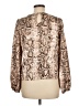 Shein Gold Long Sleeve Blouse Size L - photo 2