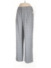 A New Day Plaid Gray Casual Pants Size 8 - photo 1