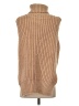 She + Sky 100% Polyester Tan Sweater Vest Size S - photo 2