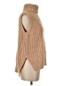 She + Sky 100% Polyester Tan Sweater Vest Size S - photo 4
