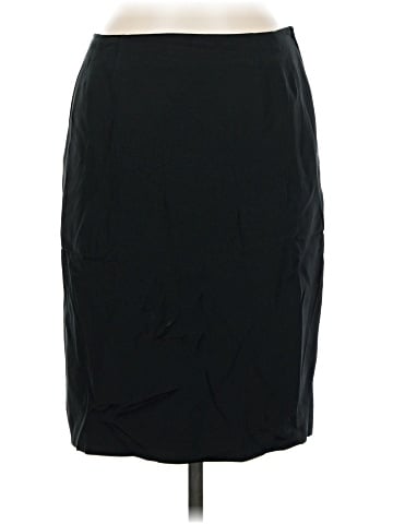 Linda Allard Ellen Tracy Silk Skirt (view 1)