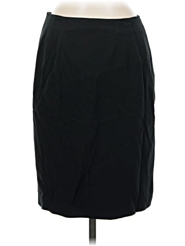 Linda Allard Ellen Tracy Silk Skirt (view 2)