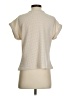 Unbranded 100% Polyester Ivory Short Sleeve T-Shirt Size S - photo 2