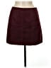 Hausen 100% Polyester Solid Burgundy Formal Skirt Size M - photo 1