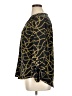 MICHAEL Michael Kors Print Black Long Sleeve Blouse Size XL (estimated) - photo 5