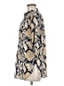 Depri 100% Polyester Animal Print Gold 3/4 Sleeve Blouse Size M - photo 5