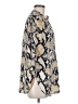 Depri 100% Polyester Animal Print Gold 3/4 Sleeve Blouse Size M - photo 4
