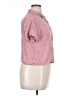 Danskin 100% Rayon Pink Short Sleeve Blouse Size XL - photo 4