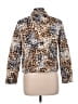 Ruby Rd. 100% Polyester Animal Print Gold Jacket Size L (petite) - photo 2