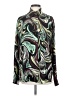 Alysi Paisley Green Long Sleeve Blouse Size 4 - photo 1