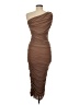 Unbranded Brown Cocktail Dress Size M - photo 2