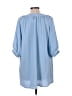 Shein 100% Polyester Blue 3/4 Sleeve Blouse Size 12 - photo 2