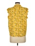 MELLODAY Yellow Sleeveless Blouse Size M - photo 2