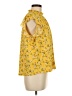 MELLODAY Yellow Sleeveless Blouse Size M - photo 4