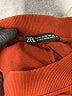 Zara Orange Red Short Sleeve Top Size M - photo 7
