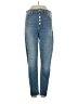 Lucky Brand Solid Blue Jeans Size 4 - photo 1
