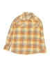 Lands' End 100% Cotton Plaid Yellow Long Sleeve Button-Down Shirt Size 6 - photo 1