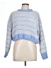 Major Label Group 100% Polyester Color Block Blue Pullover Sweater Size L - photo 1