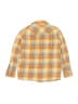 Lands' End 100% Cotton Plaid Yellow Long Sleeve Button-Down Shirt Size 6 - photo 2