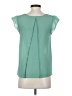 E&M Collection 100% Polyester Green Short Sleeve Blouse Size S - photo 2