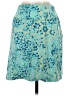 Title Nine Print Teal Casual Skirt Size XS - photo 2