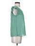 E&M Collection 100% Polyester Green Short Sleeve Blouse Size S - photo 4