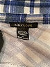 Robert Louis Plaid Blue Long Sleeve Blouse Size XL - photo 7