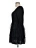 Crystal Doll 100% Polyester Stars Black Cocktail Dress Size M - photo 5