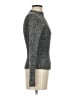 Uniqlo 100% Acrylic Metallic Gray Turtleneck Sweater Size XS - photo 4